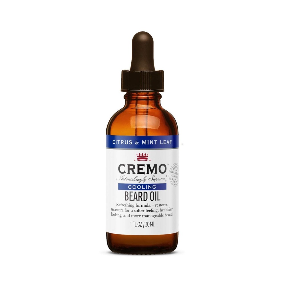 Cremo Citrus Mint Leaf Revitalizing Beard Oil